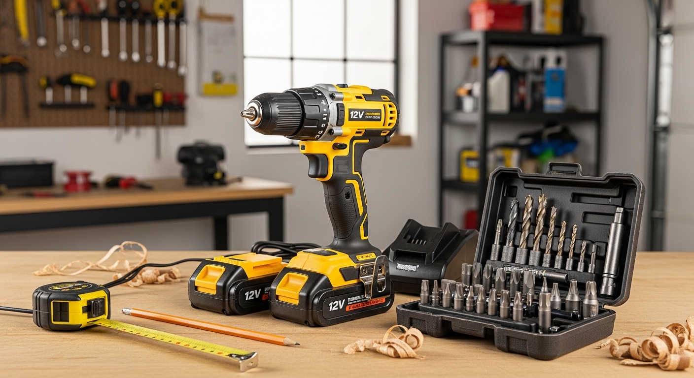 Cordless Drill Driver Kit (12V)