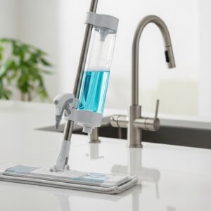Spray Mop with Refillable Bottle