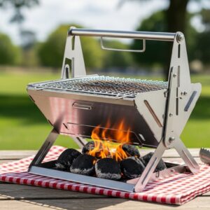Portable Charcoal Grill (Foldable)