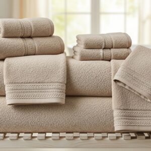 Plush Bathroom Towel Set (6-Piece)